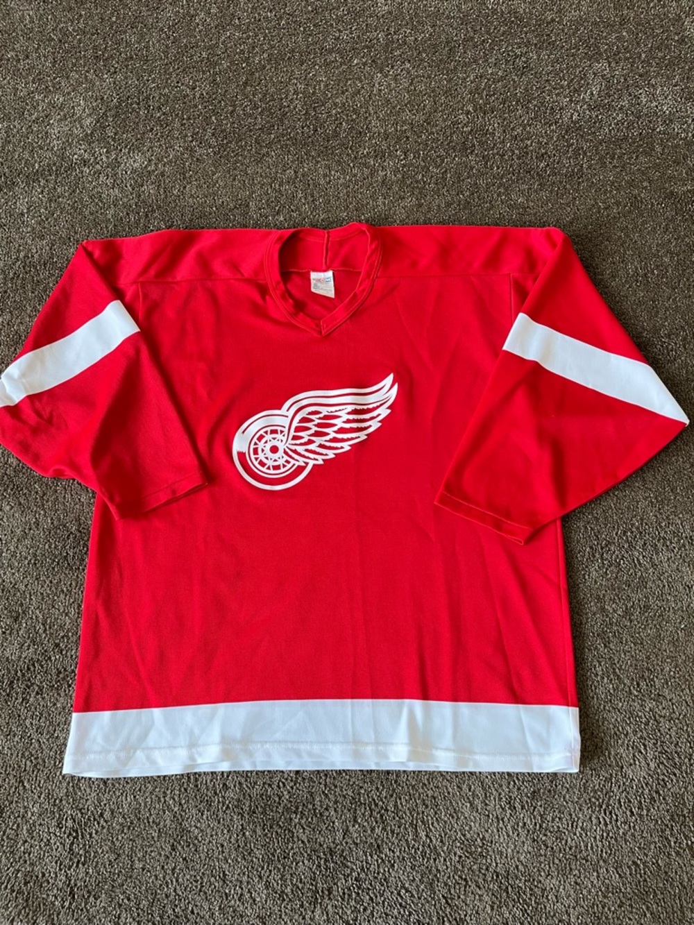 Detroit Red Wings NHL Vintage 1980s CCM Jersey Men's Size XL